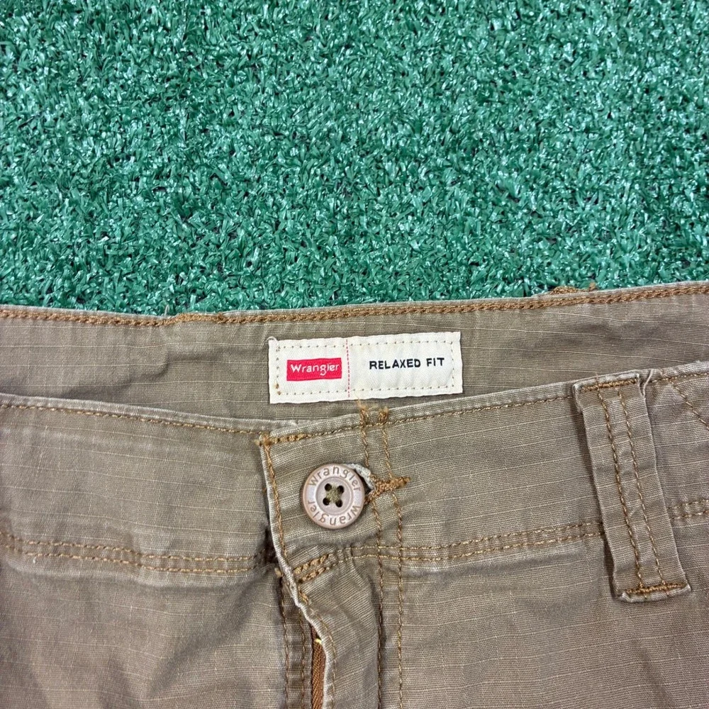 Y2K 2000's Baggy Wrangler Brown Cargo Shorts